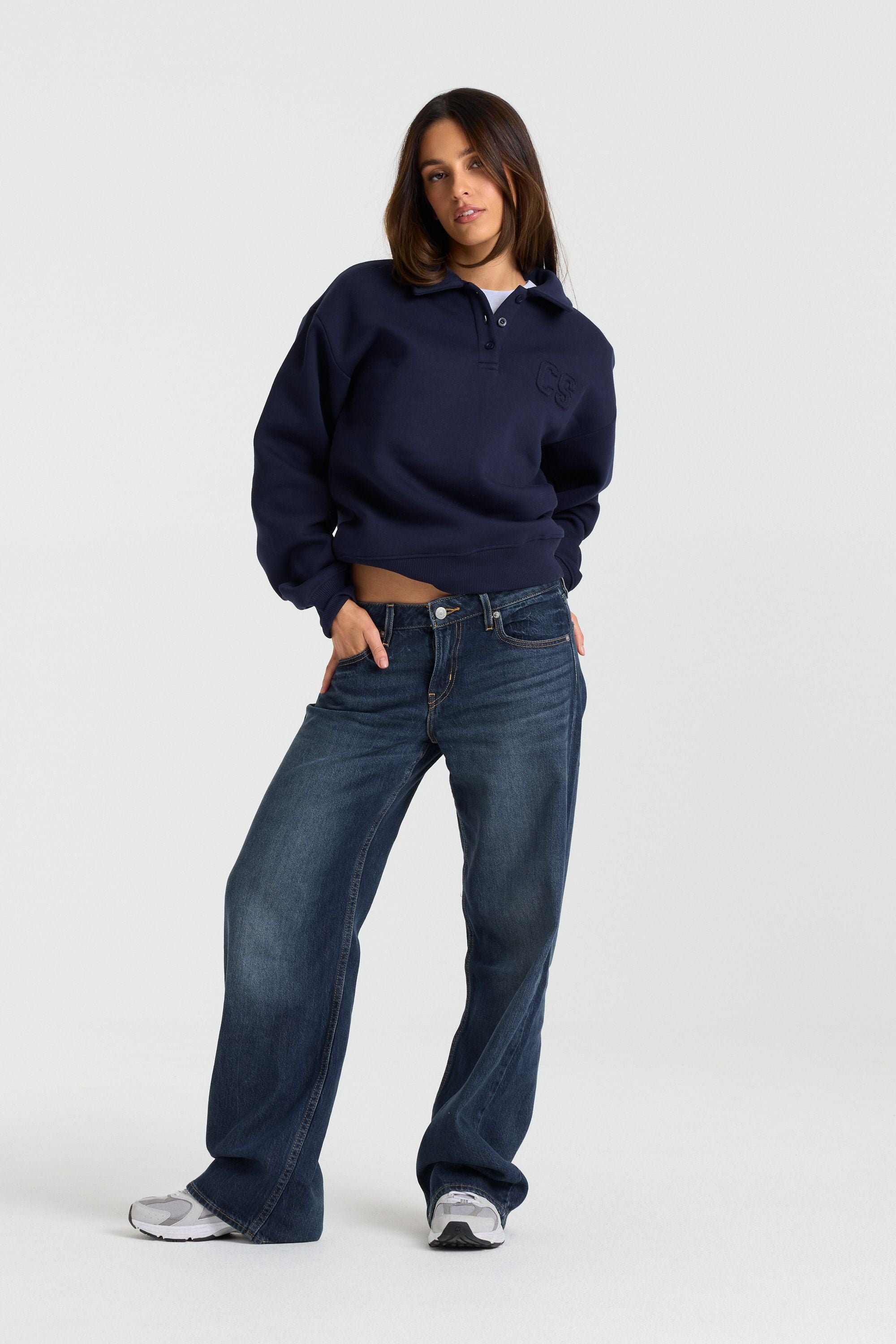 W. Rugby Shirt - Navy